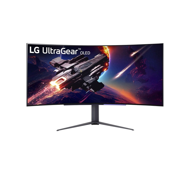 UltraGear 45GR95QE-B - OLED-Monitor - Gaming - gebogen - 114.3 cm (45")